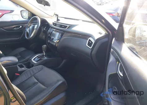 2014 Nissan Rogue Sl из США, поврежденный, VIN 5N1AT2MV6EC858362